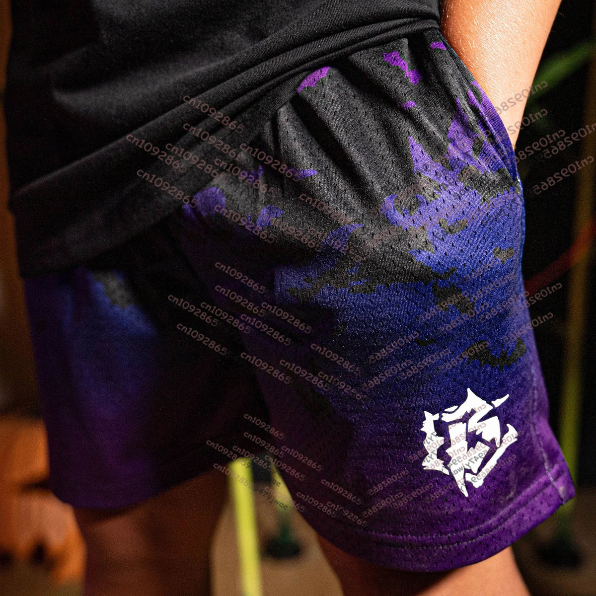 Men's Halloween Graphic Sweat Shorts – Loose Streetwear Casual Shorts 2025
