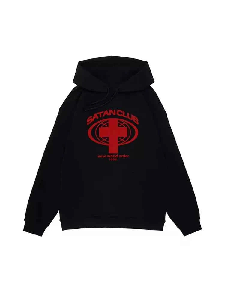 Men's Oversized Graphic Hoodie – Harajuku Y2K Korean Fashion Sweatshirt
