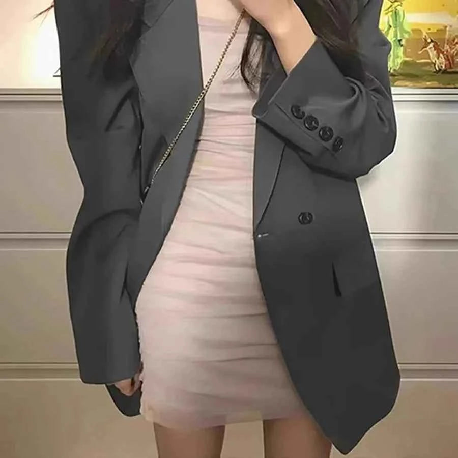 Women's Corduroy Elegant Suit Set – Elegant Bowknot Tunic with Floral Appliques