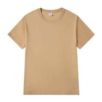 Women's Loose Cotton O-Neck T-Shirt – Casual Summer Short Sleeve Tee