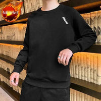 Men's Plain Polyester Round Neck T-Shirt – Smooth Round Neck Y2K Japan Style Pullover Top 2025