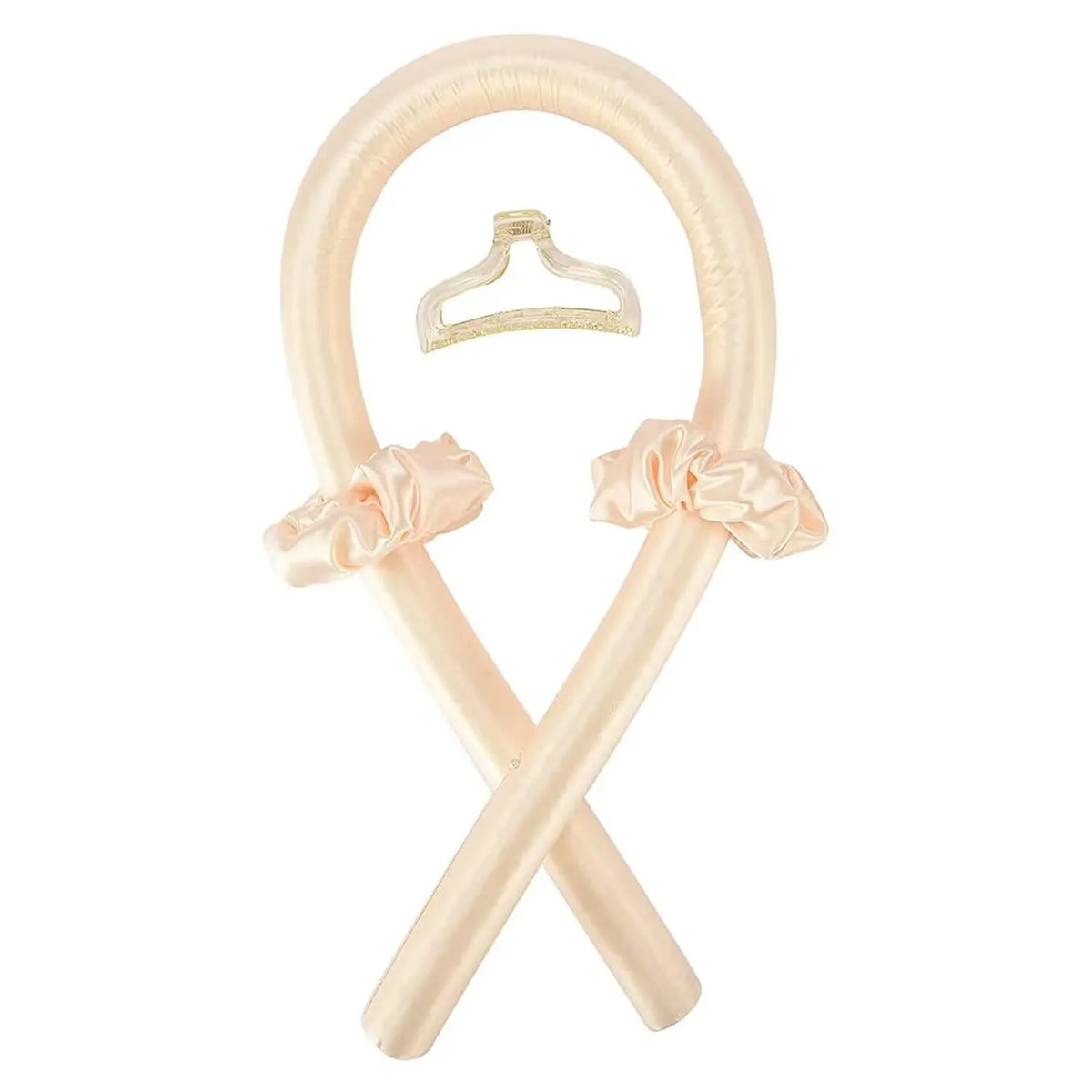 Heatless Curling Rod Headband for Women – No-Heat Hair Curler for Soft, Shiny Overnight Curls