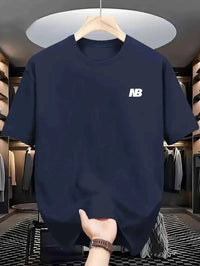 Men's Moisture-Wicking Athletic T-Shirt – Breathable Short Sleeve Gym & Casual All-Season Tee