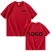 Customized Cotton Printed T-Shirt – Unisex Personalized Streetwear Short Sleeve Tee