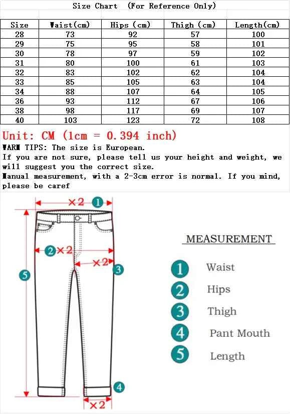 Men's Black Stretch Biker Jeans – Classic Fashion Denim Trousers