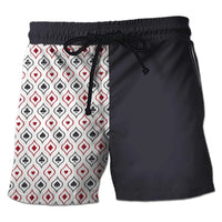 Men's Casino Poker Boardshorts – 3D Print Beach Shorts Casino Club Style