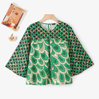 Women's Plus Size Vintage Sleeve Blouse – Flare Sleeve Loose Casual Top 2025