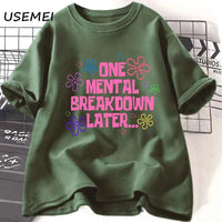 Funny Mental Breakdown T-Shirt – Unisex Graphic Tee Casual Streetwear