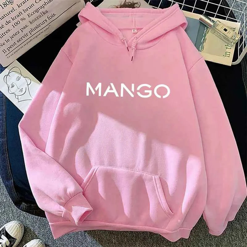 Women Y2K Hooded Printed Sweatshirt – Casual Gym & Streetwear Pullover