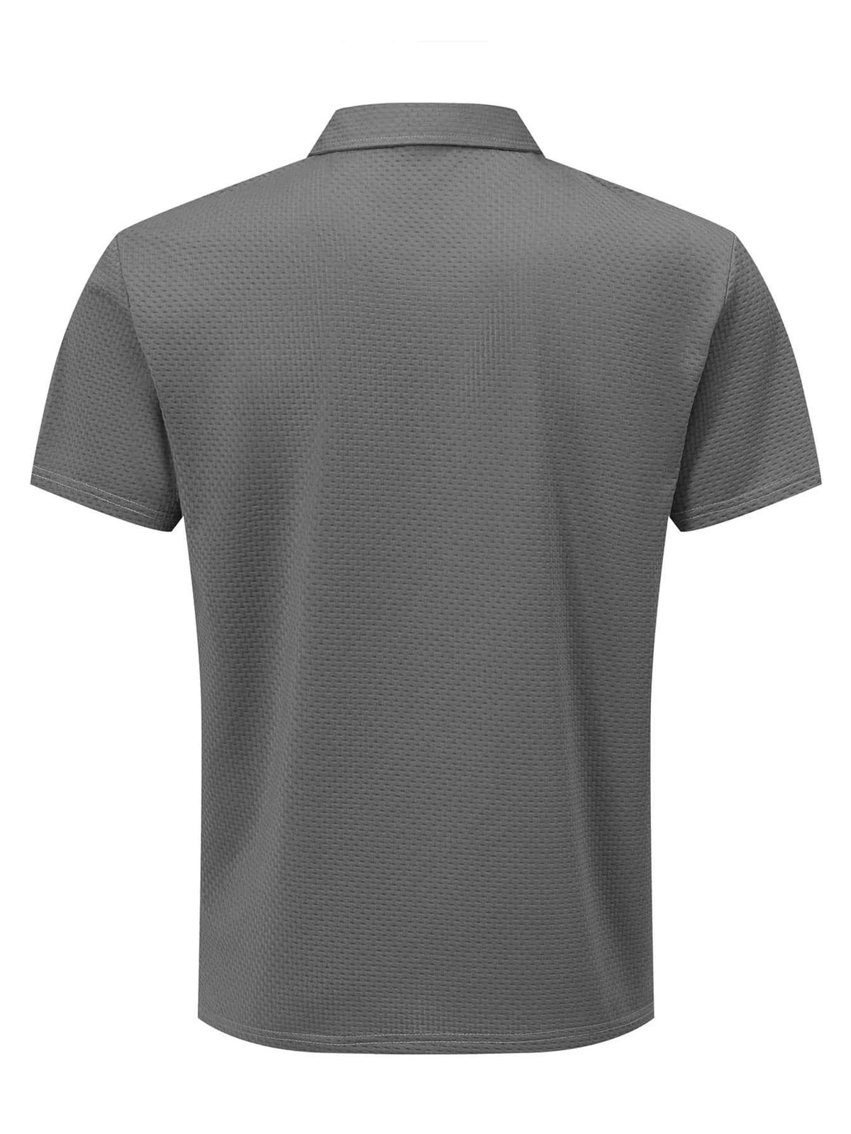 Men's Embroidered Polo T-Shirt – Classic Casual Short Sleeve Polo Shirt