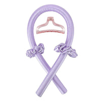 Heatless Curling Rod Headband for Women – No-Heat Hair Curler for Soft, Shiny Overnight Curls