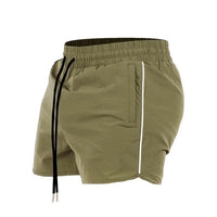 Men's Quick-Dry Gym Running Shorts – Multi-Pocket Fitness Beach Shorts 2024