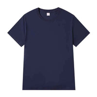 Women's Loose Cotton O-Neck T-Shirt – Casual Summer Short Sleeve Tee