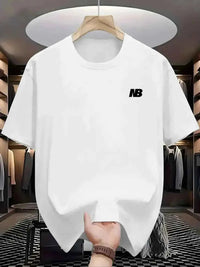 Men's Breathable Moisture-Wicking T-Shirt – Short Sleeve Gym & Casual All-Season Tee