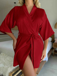 Women's Silky Lace Nightgown Robe Set – Sexy Comfortable Homewear Pajamas