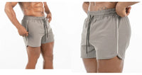 Men's Quick-Dry Gym Running Shorts – Multi-Pocket Fitness Beach Shorts 2024