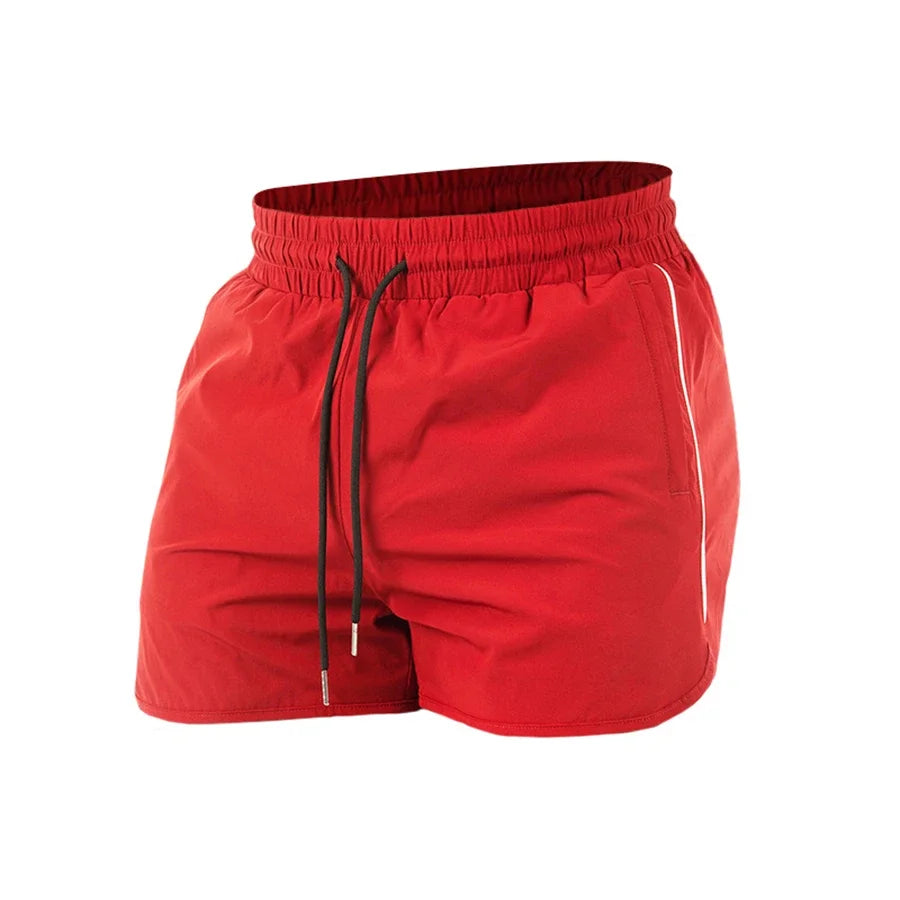 Men's Quick-Dry Gym Running Shorts – Multi-Pocket Fitness Beach Shorts 2024