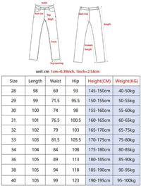 Men's Belted Straight Stretch Jeans – Korean Fashion Casual Denim Pants